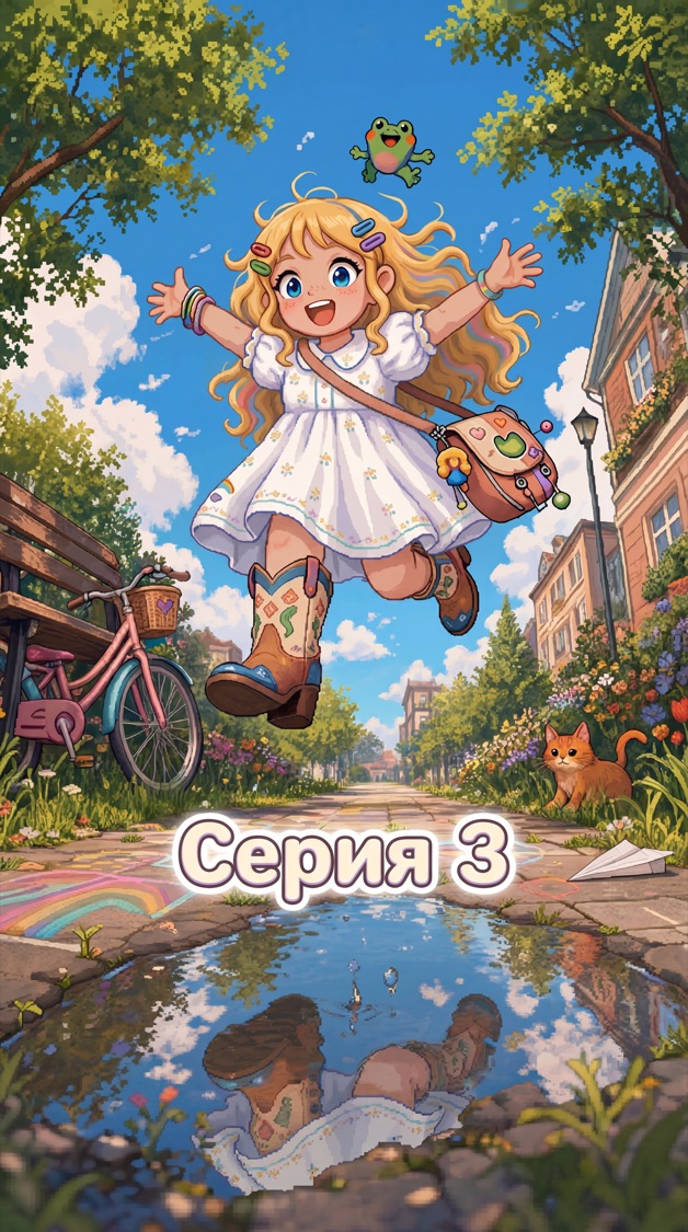 Обложка с надписью «Серия 3», Nano Banana Pro